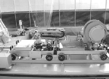 長崎県工業技術センターのアスパラガス収穫機開発事例